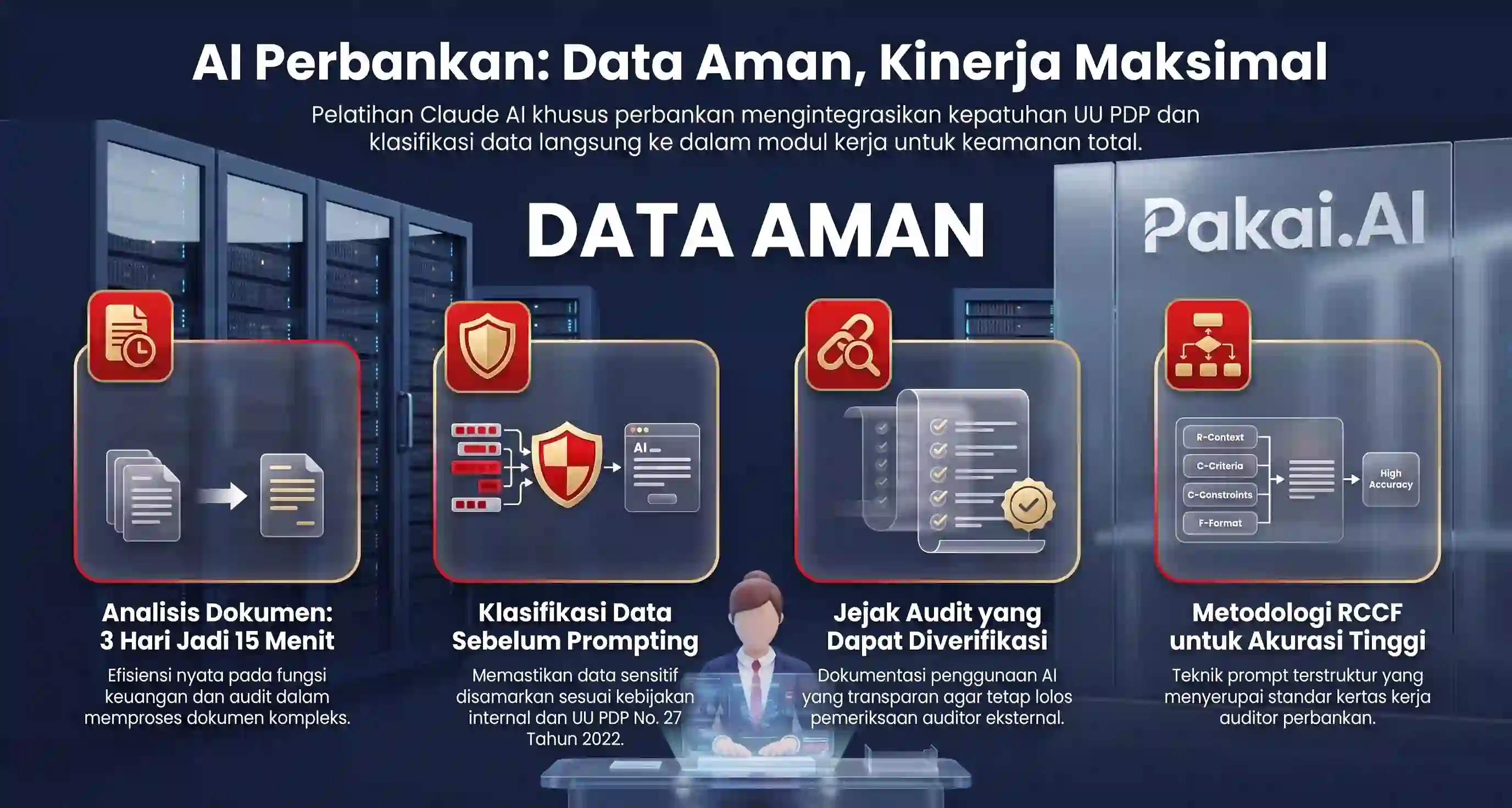 Pelatihan Claude AI untuk Perbankan & Jasa Keuangan